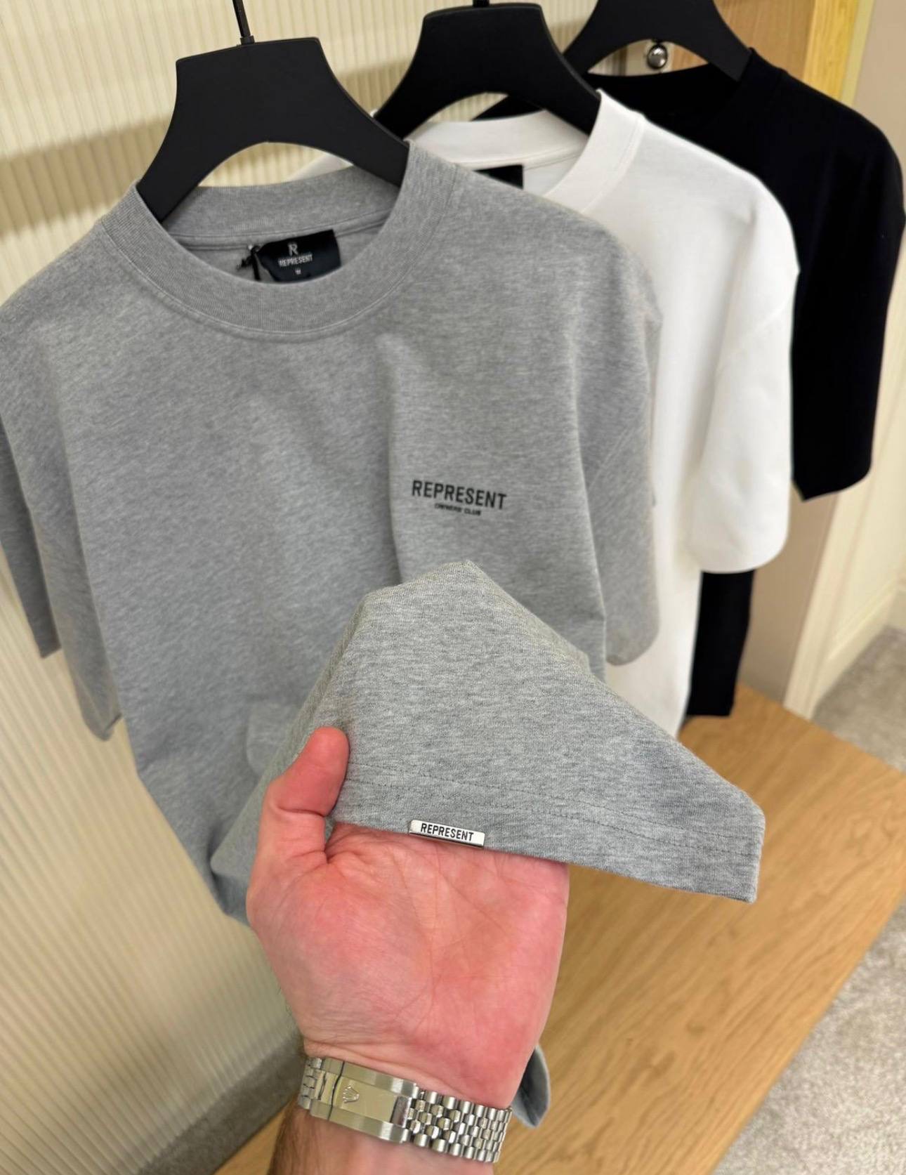 REPRESENT - grey